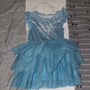 Posh Peanut Disney Frozen Elsa Tulle Dress 3t/4t